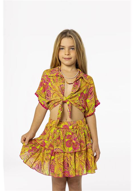 Patterned cover-up 4GIVENESS KIDS | FGCG2866UNICA
